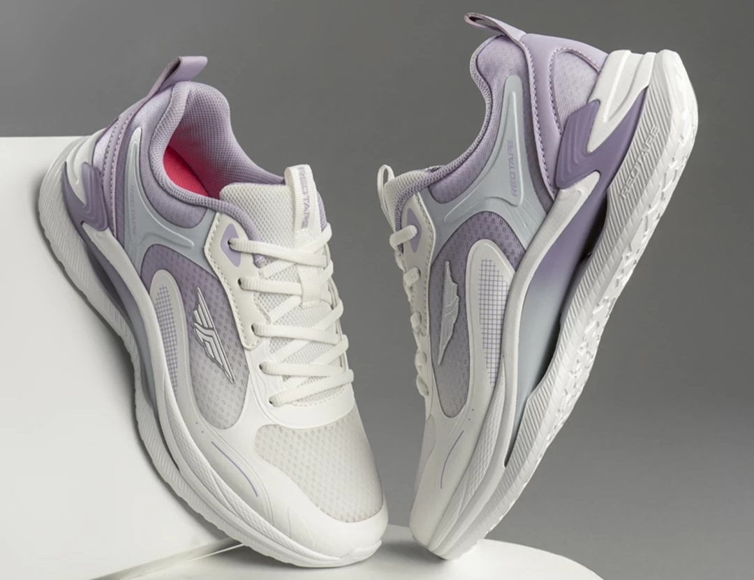RD TAPE Athleisure Shoes for Women | Cultured Round-Toe Shape & Cushioning Technology Walking Shoes For Women.